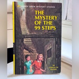 📚 Rare Vintage 1966 Nancy Drew The Mystery of the 99 Steps Hard Cover Book